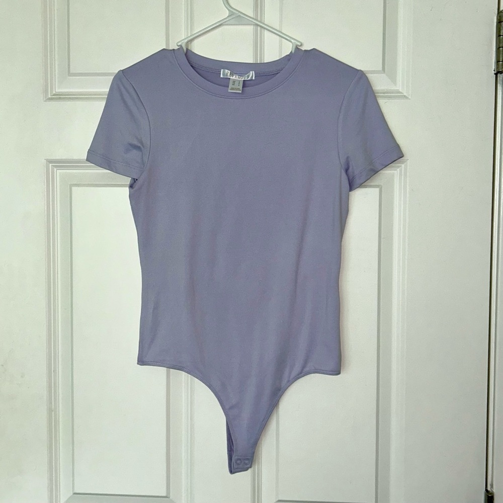 Lavender Short Sleeve Bodysuit